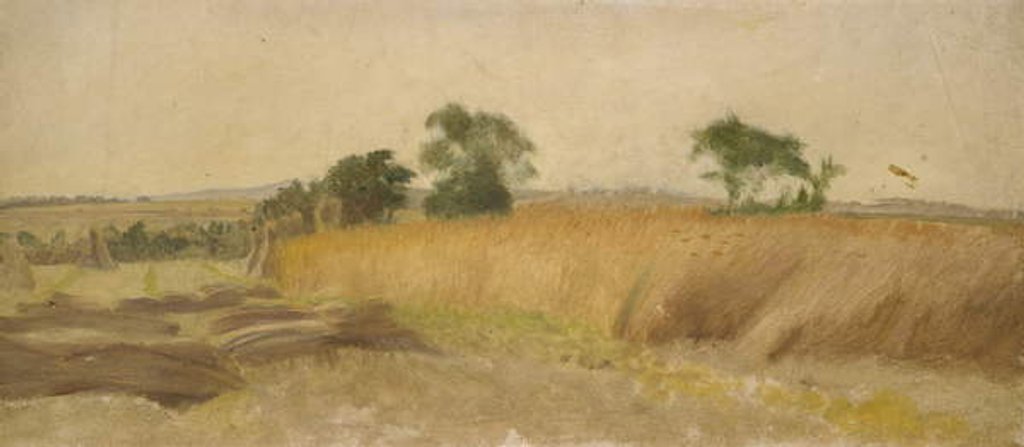 Detail of Study of a Cornfield by George Heming Mason