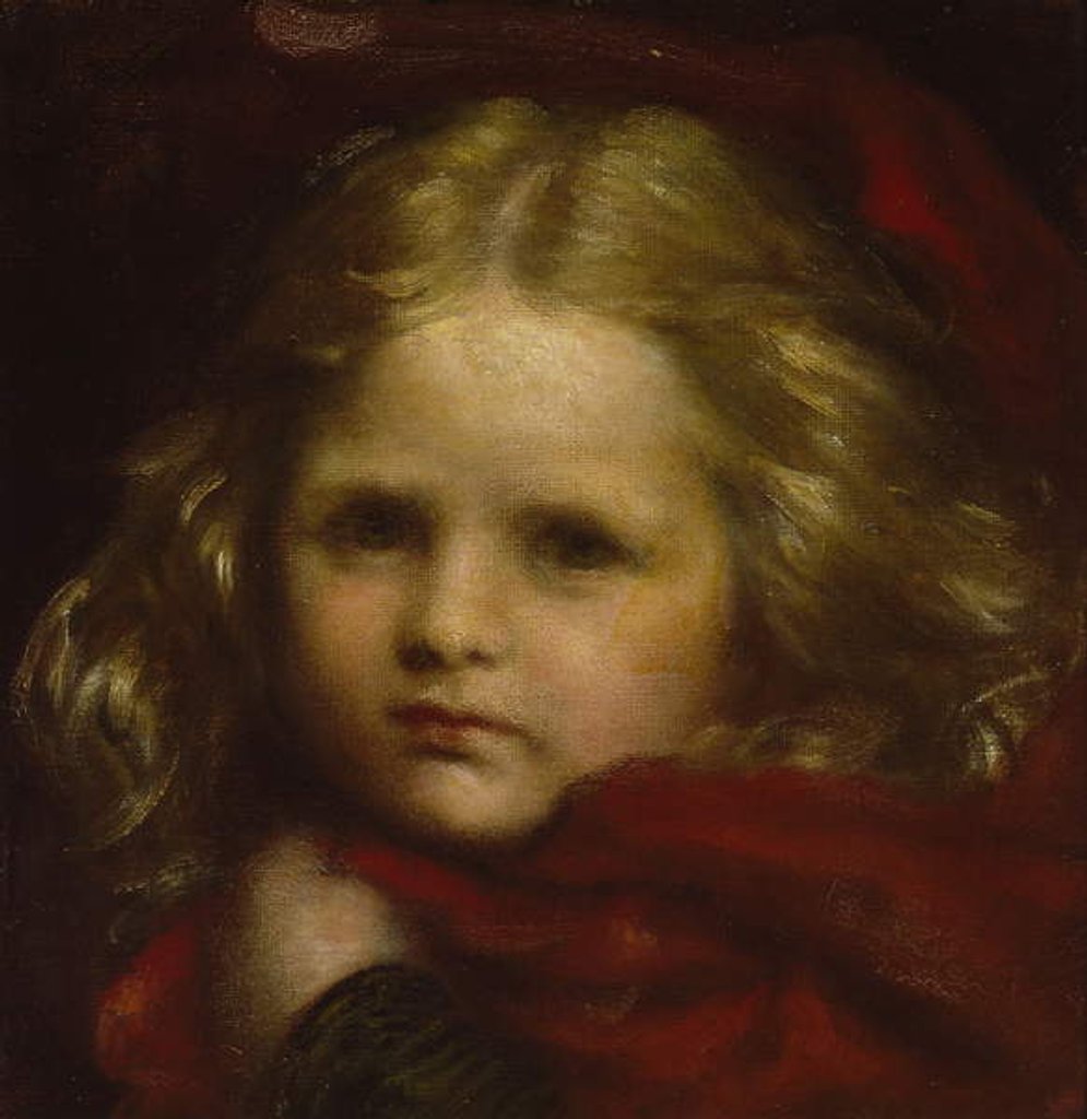Detail of Little Red Riding Hood, 1864 by George Frederic Watts