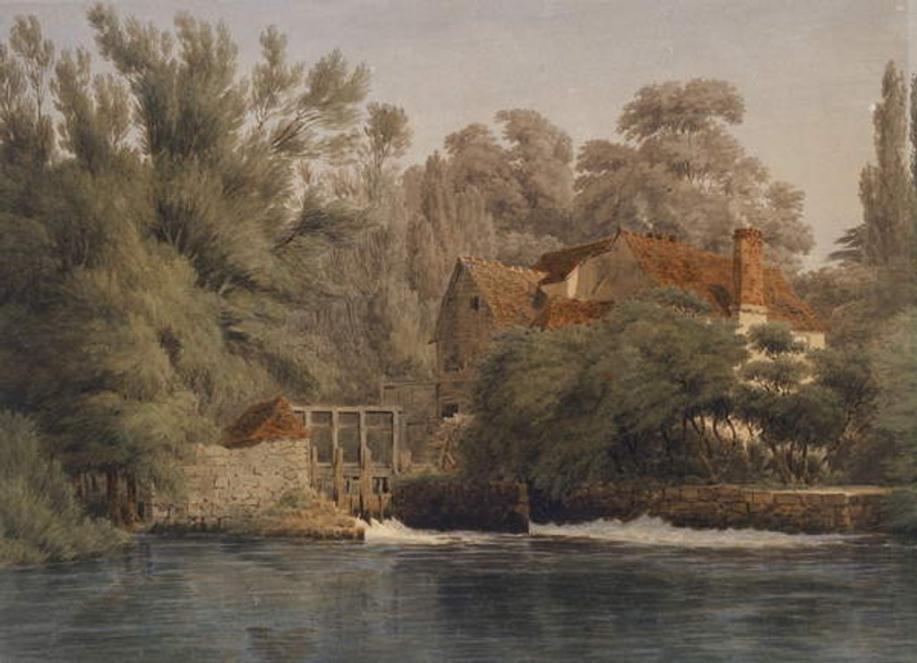 Detail of Iffley Mill by William Turner