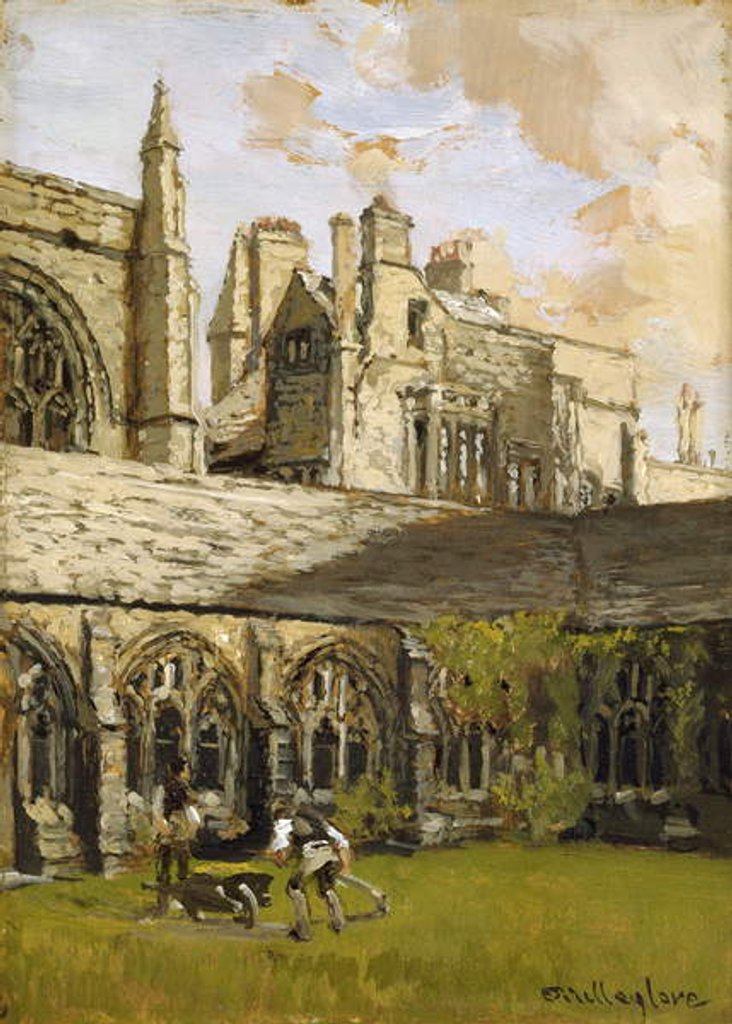 Detail of Cloisters at New College, Oxford by John Fulleylove