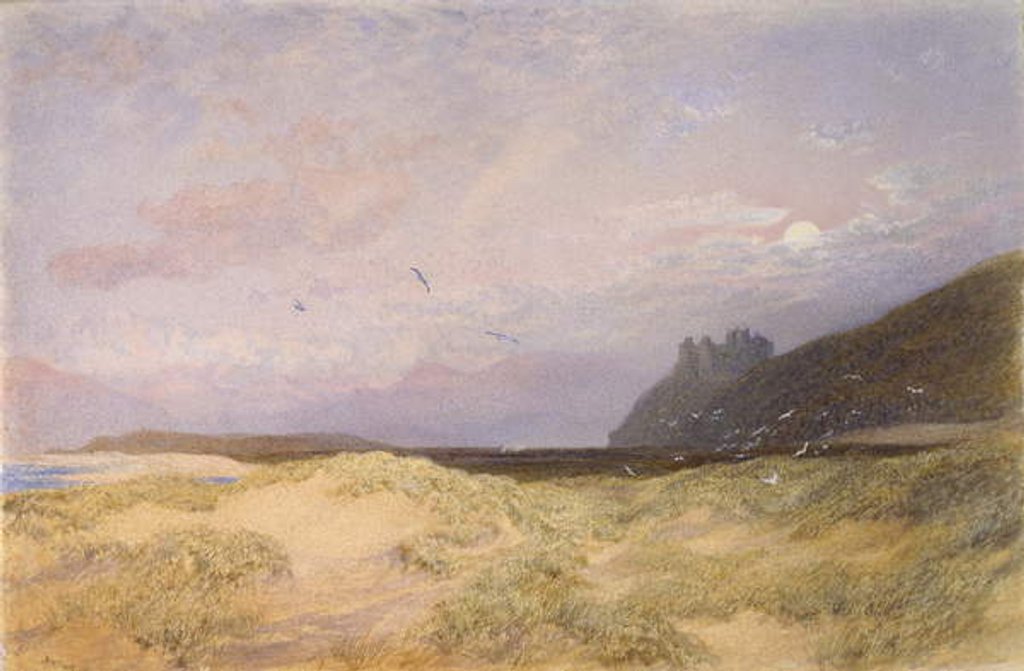 Detail of Harlech, 1862 by Alfred William Hunt