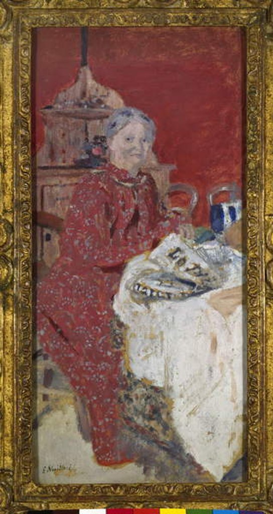 Detail of Le Déjeuner, 1890s by Edouard Vuillard