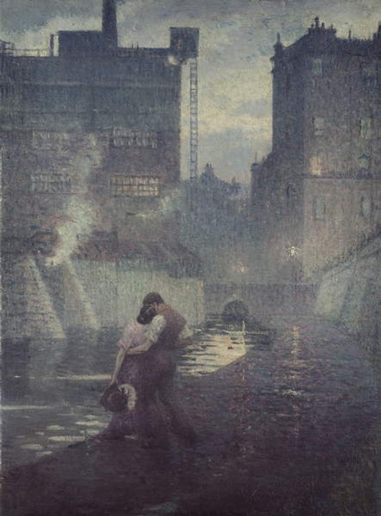 Detail of The Towpath, 1912 by Christopher Richard Wynne Nevinson