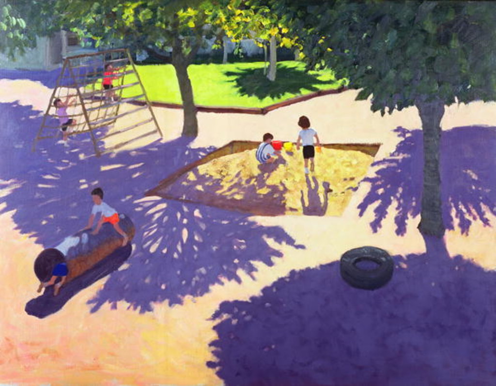 Detail of Sandpit, France by Andrew Macara