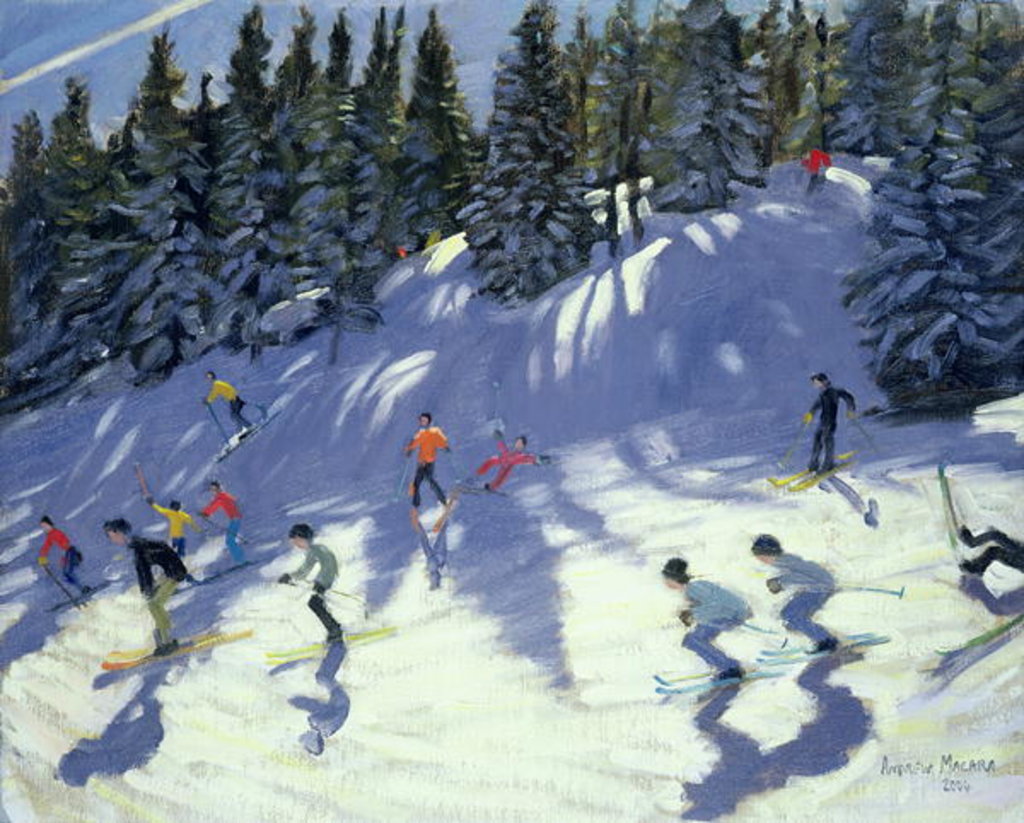Detail of Fast Run, 2004 by Andrew Macara