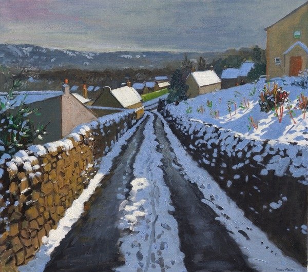 Detail of Winter, Middleton, Derbyshire by Andrew Macara