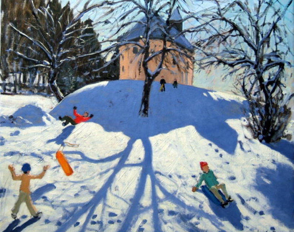 Detail of Les Gets by Andrew Macara
