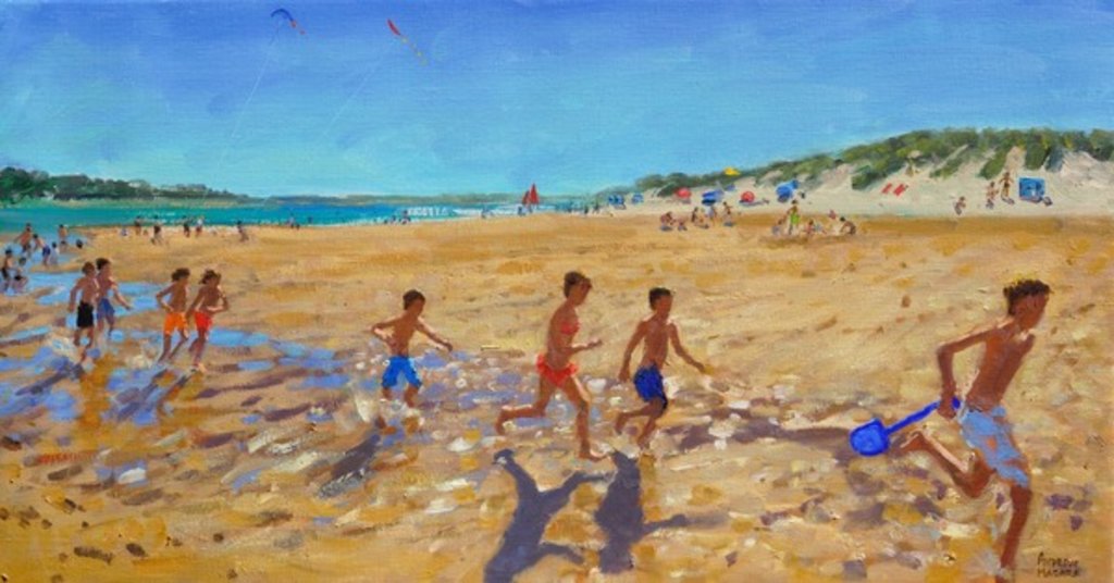 Detail of Keeping fit, Wells next the Sea, 2014 by Andrew Macara