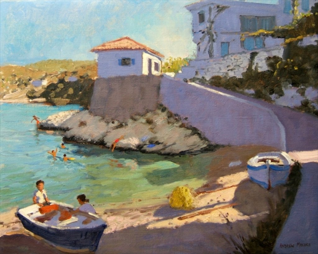 Detail of Fishing Nets, Samos by Andrew Macara