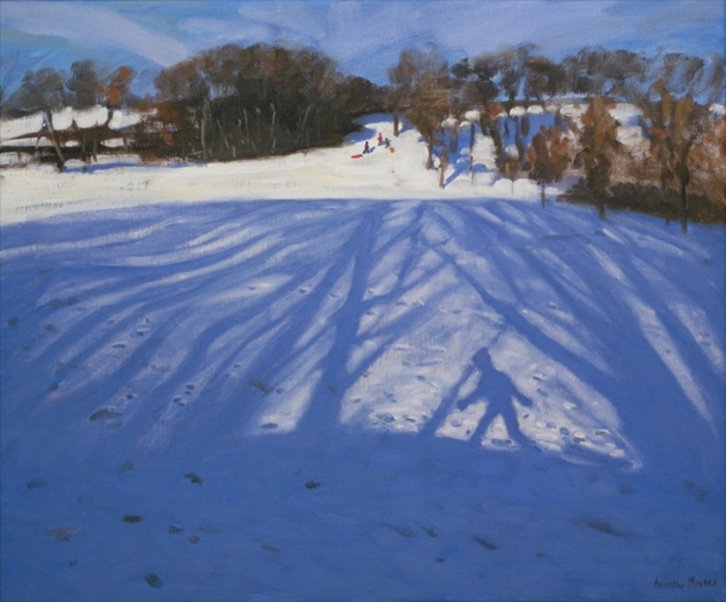 Detail of Shadow of Sledger by Andrew Macara