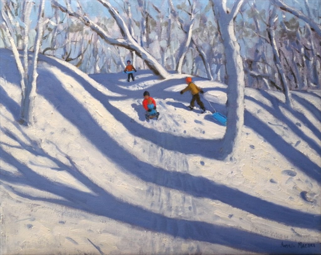 Detail of Winter Bramcote Nottingham, 2008 by Andrew Macara