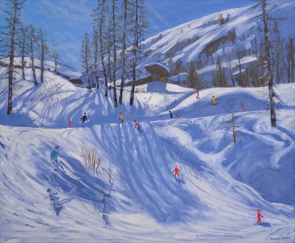 Detail of Ski station, Tignes by Andrew Macara