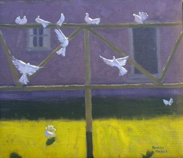 Detail of Doves by Andrew Macara