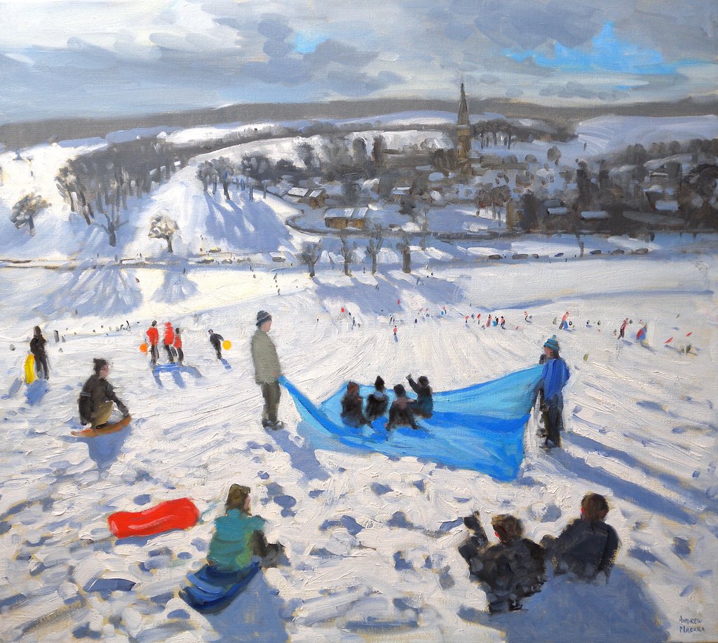 Detail of Edensor Village, Chatsworth, 2010 by Andrew Macara