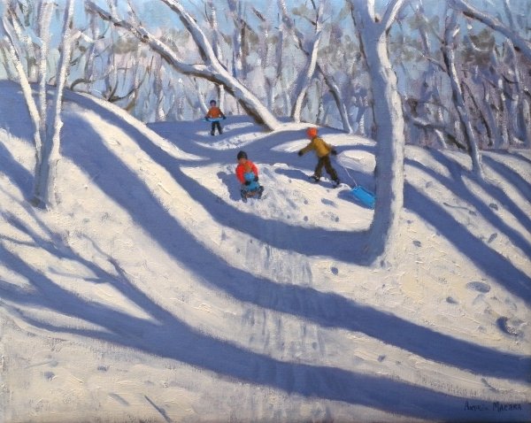 Detail of Winter, Bramcote, Nottingham, 2009 by Andrew Macara