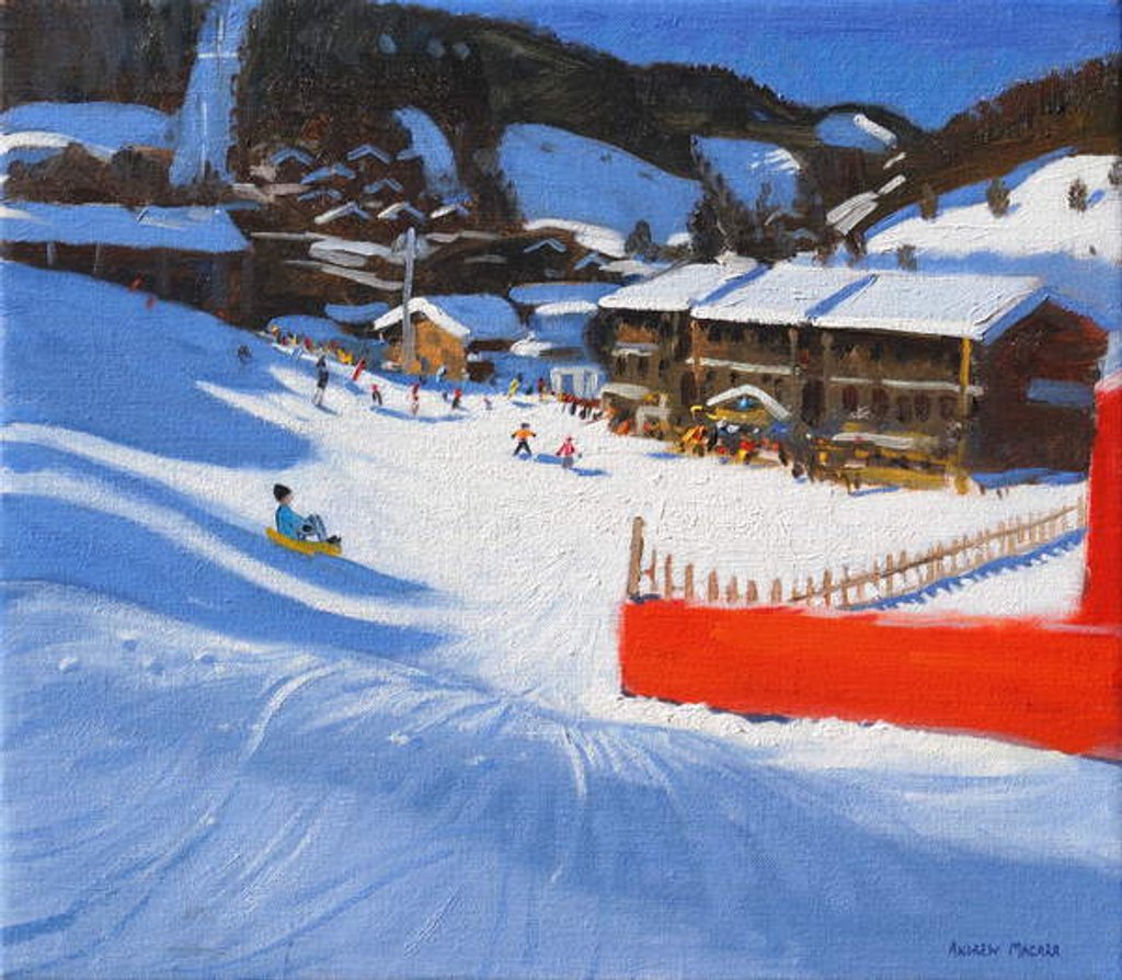 Detail of Skiing; La Clusaz, France, 2011 by Andrew Macara