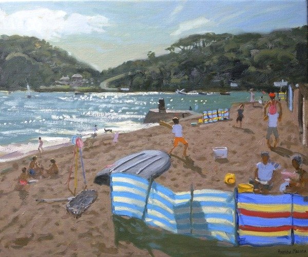 Detail of Cricket, Teignmouth, 2012 by Andrew Macara