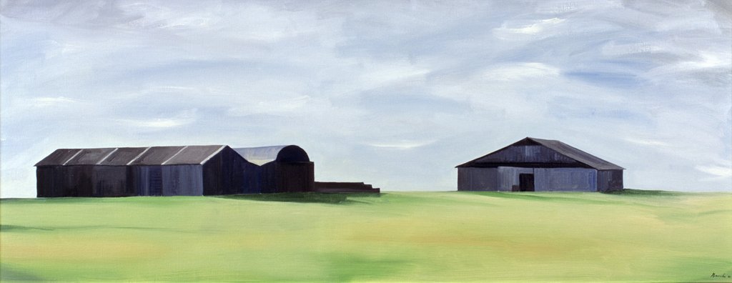 Detail of Summer Barns by Ana Bianchi