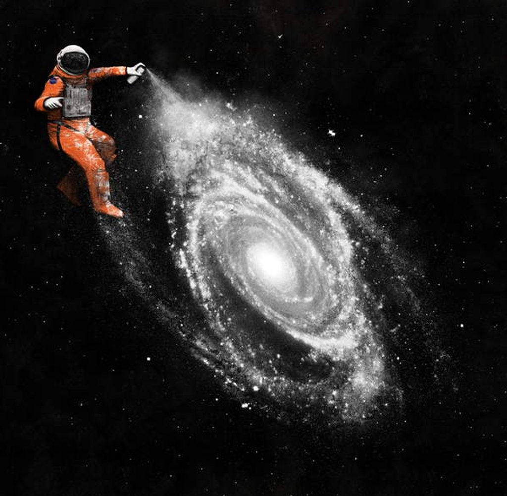 Detail of Space Art, 2014 by Florent Bodart