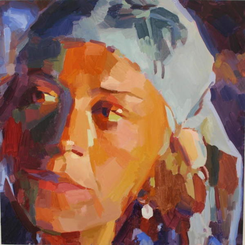 Detail of Eye Am 3, 2010 by Barbara Hoogeweegen
