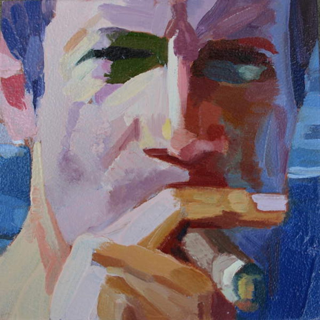 Detail of Face 20, 2012 by Barbara Hoogeweegen