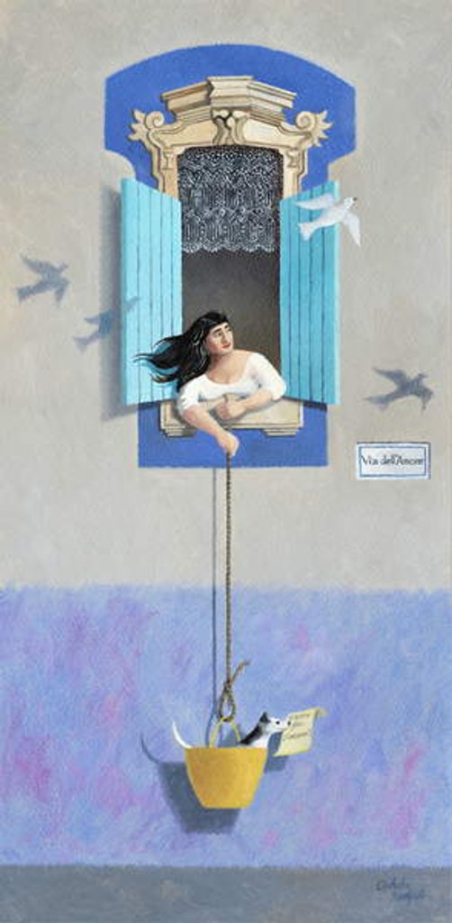 Detail of What are you doing tonight?, 2018 by Ophelia Redpath