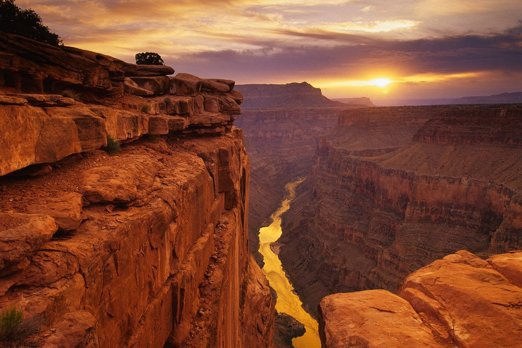 Detail of Grand Canyon from Toroweap Point by Corbis