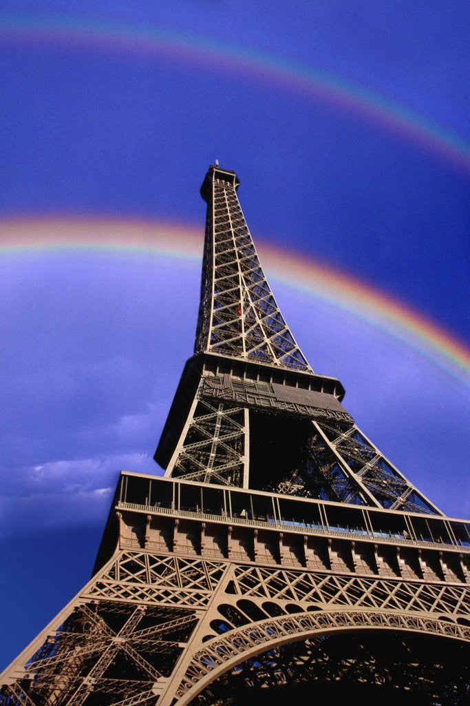 Detail of Eiffel Tower by Anonymous