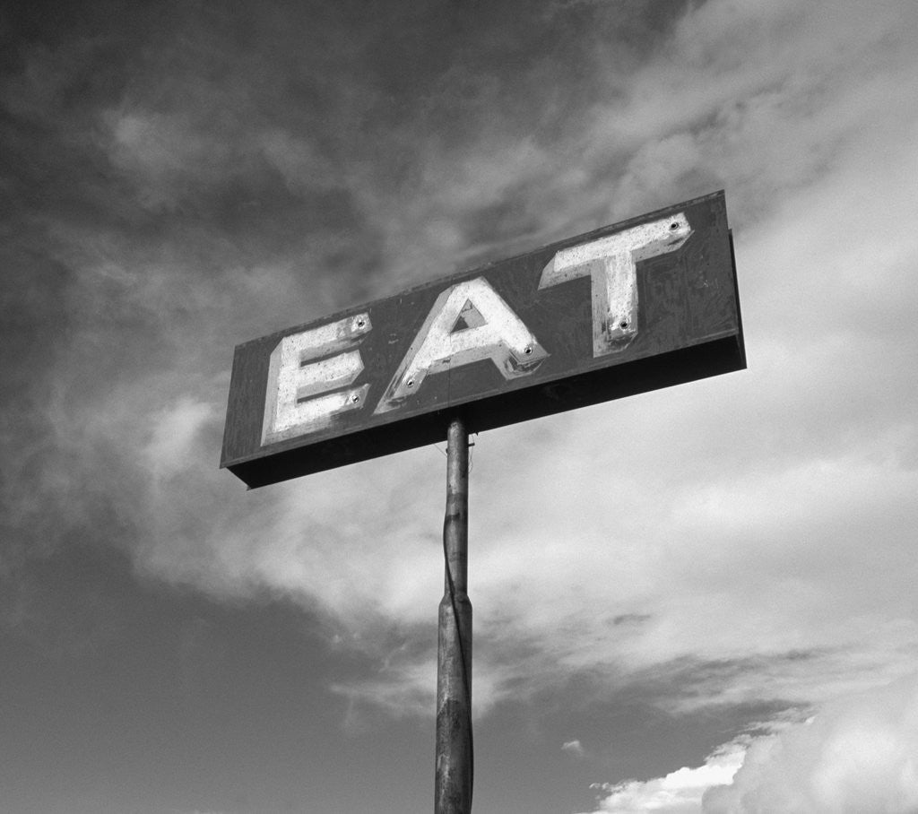 Museum Sign Eat Vintage