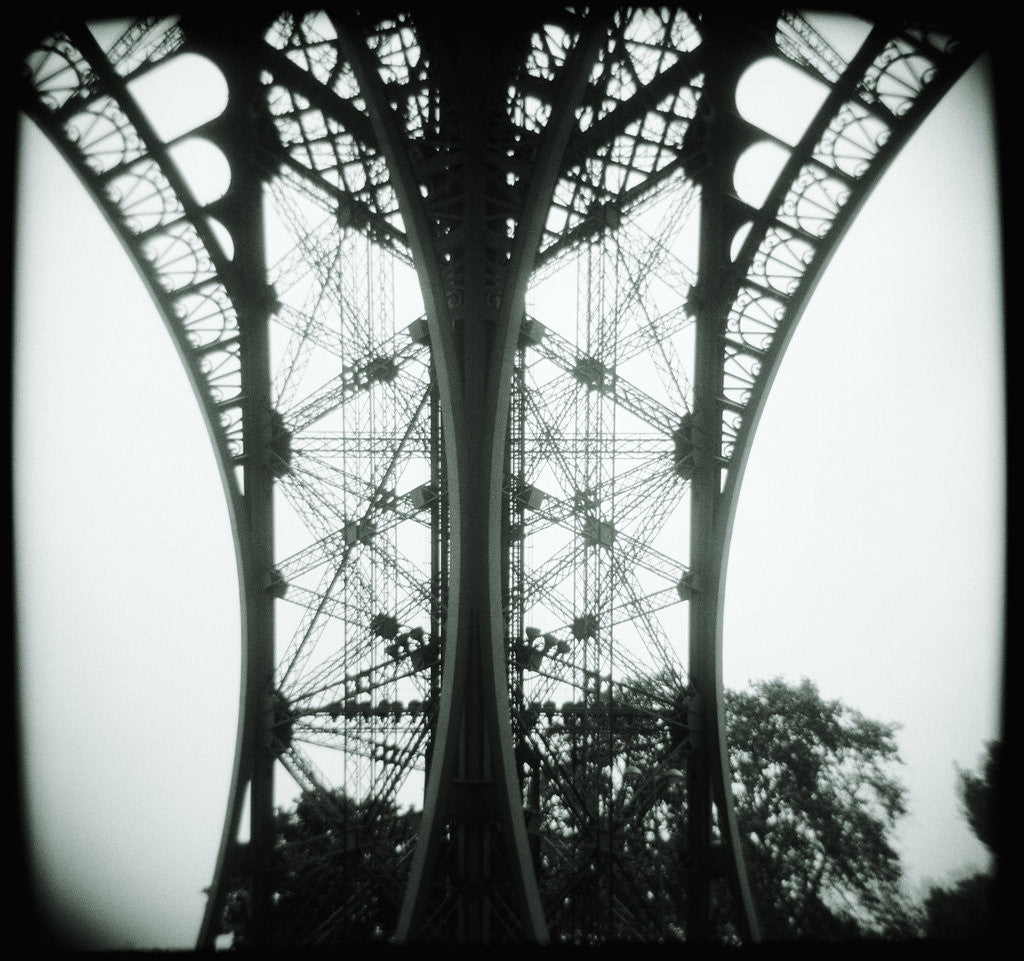 Detail of Detail of Eiffel Tower by Anonymous