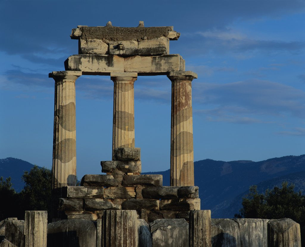 Detail of Temple of Tholos in the Sanctuary of Athena by Anonymous