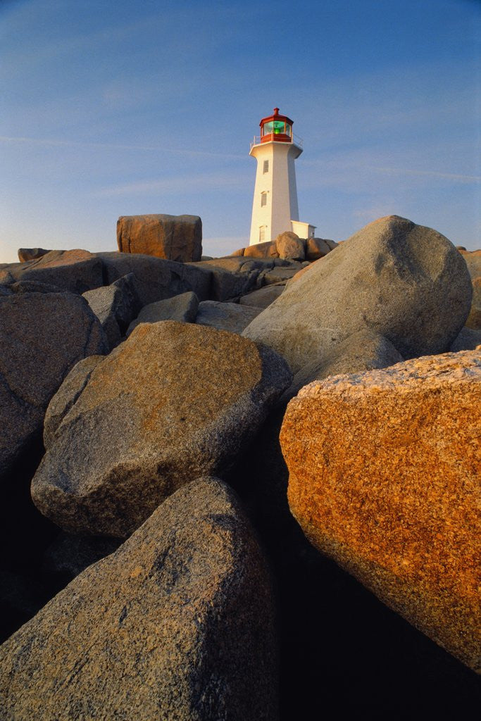 Detail of Rocks near Peggy's Cove Light by Anonymous