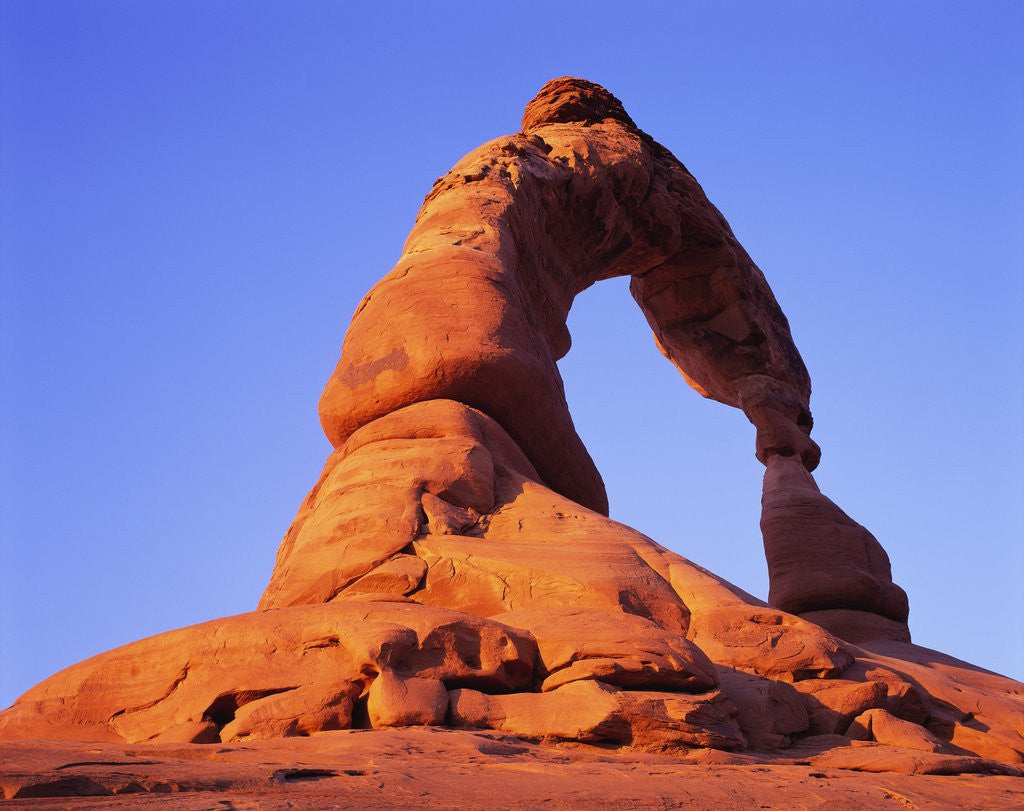 Detail of Sun Setting at Delicate Arch by Anonymous