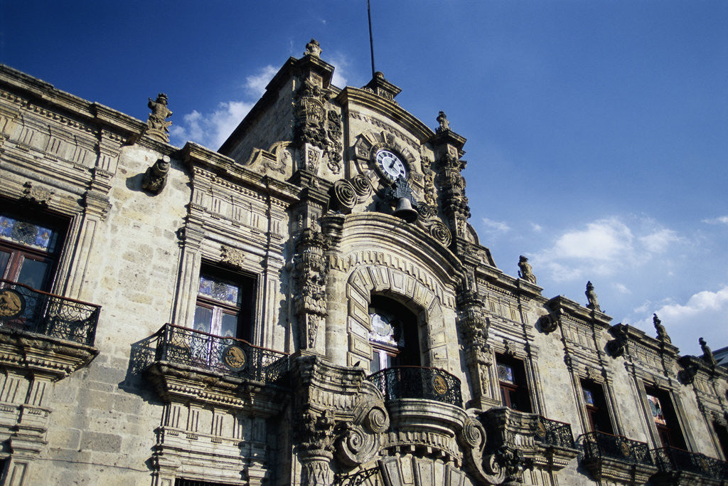 Detail of Guadalajara's Palacio de Gobierno by Corbis