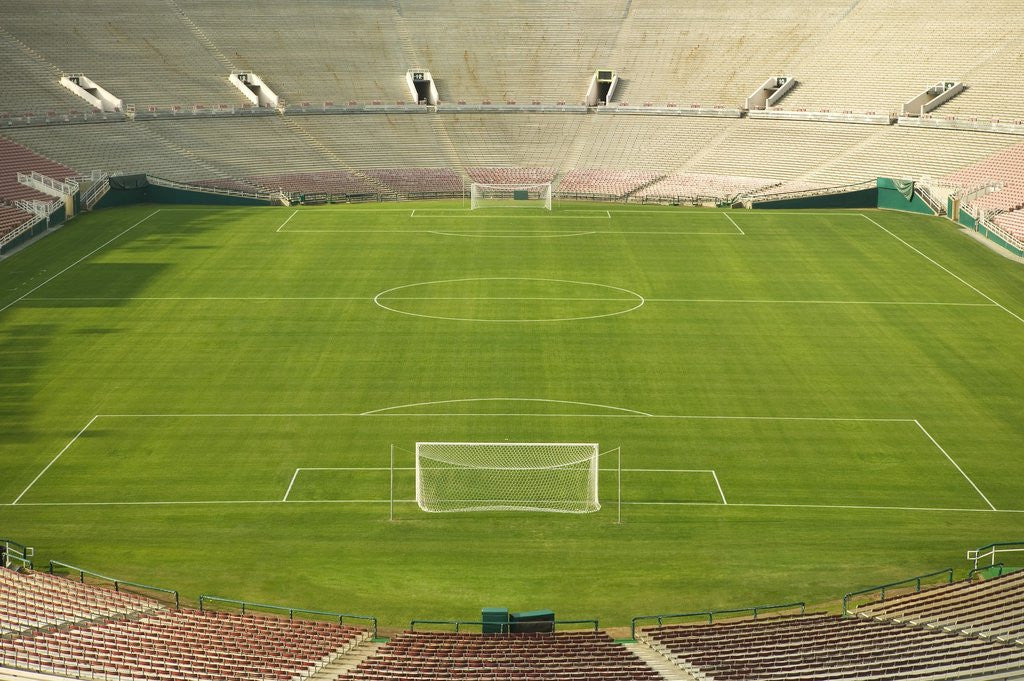 Detail of Soccer Stadium and Field by Anonymous