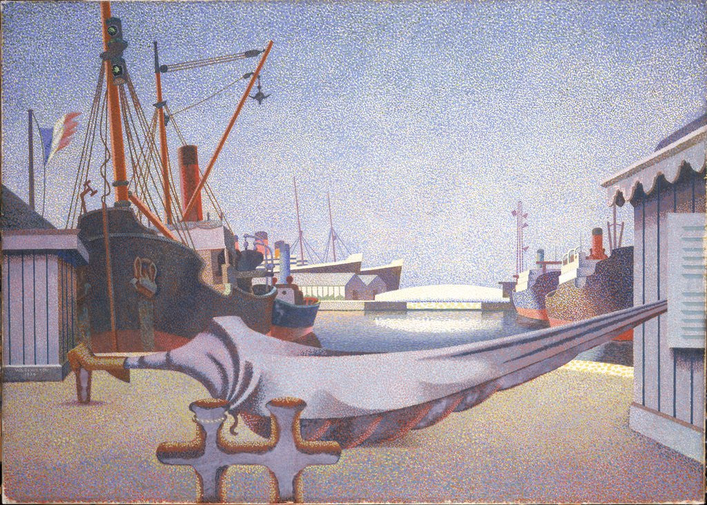 Detail of Le Havre by Edward Wadsworth