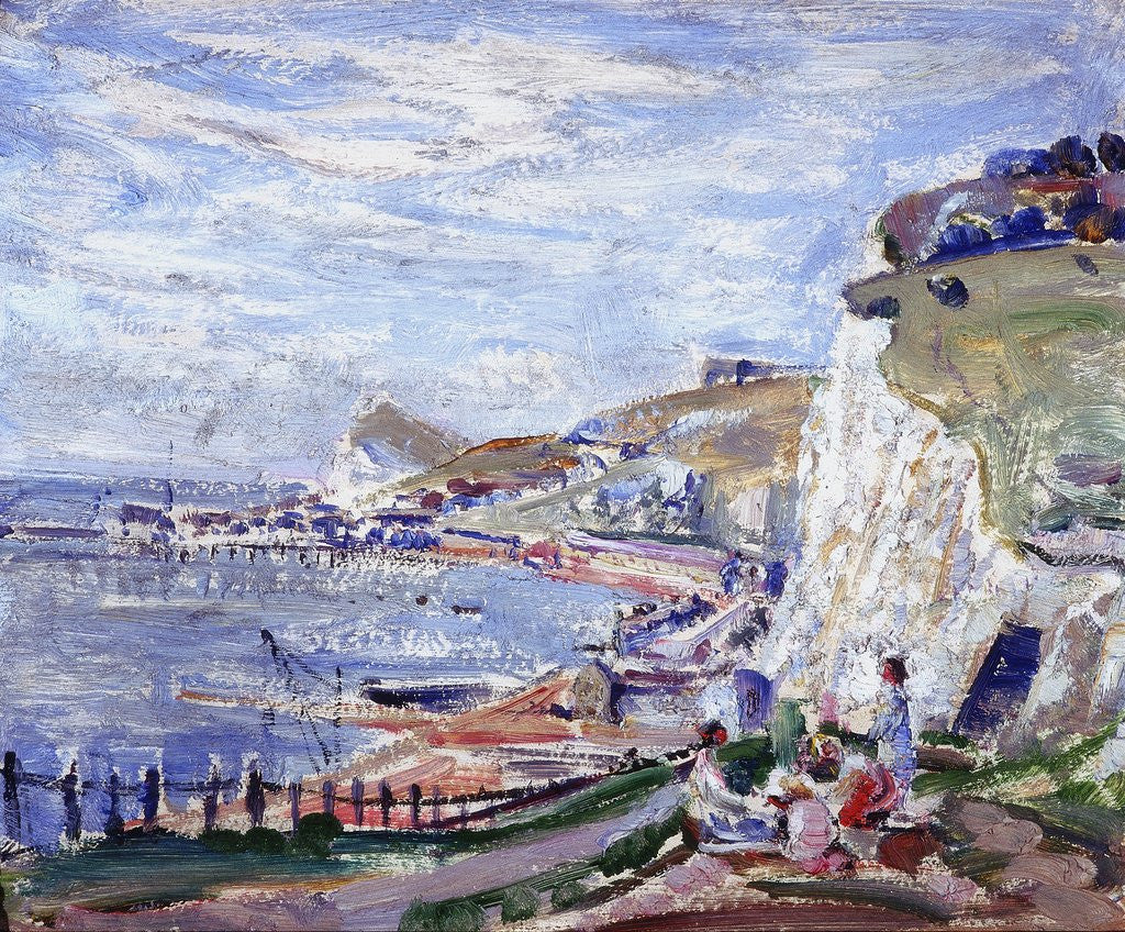 Detail of Dover Cliffs by Beatrice E. Bland