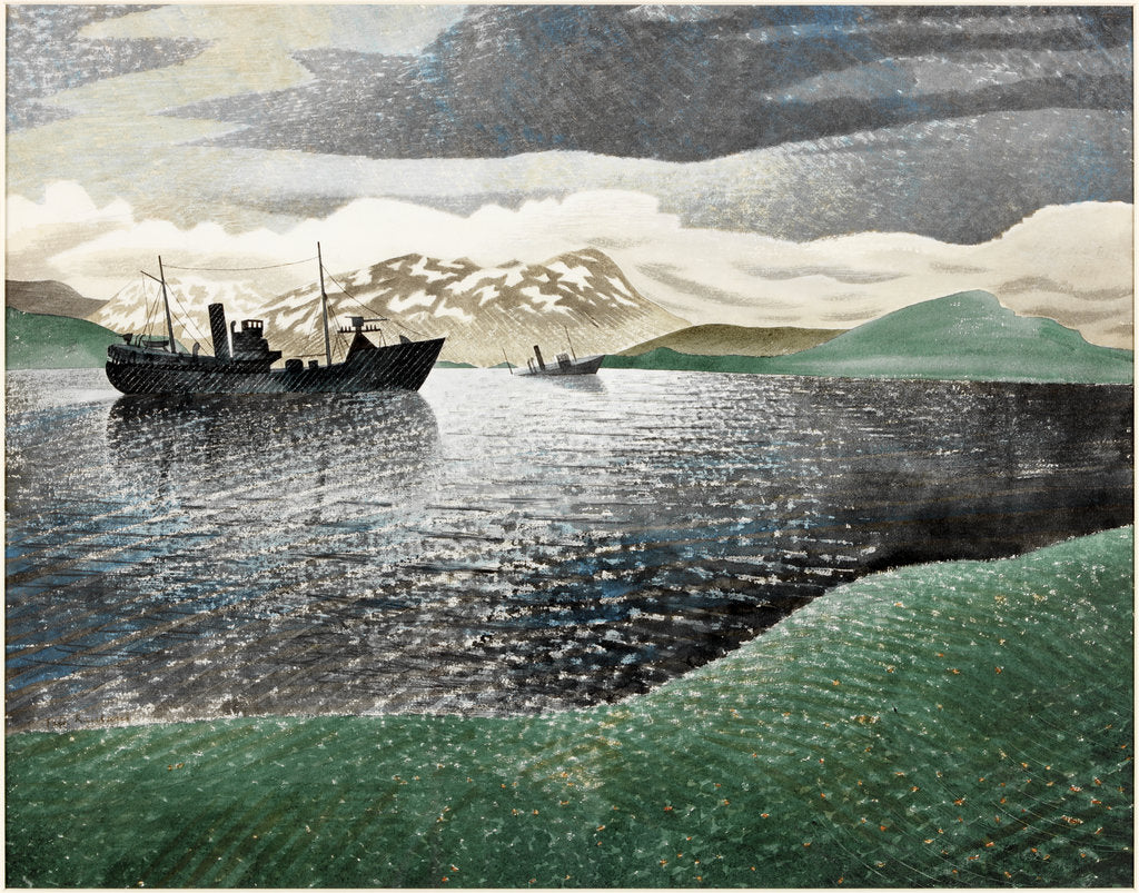 Detail of Norway by Eric Ravilious