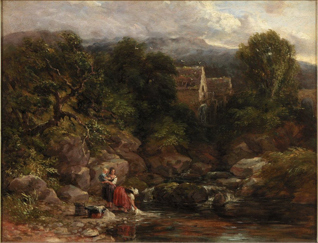 Detail of Pandy Mill by David Cox