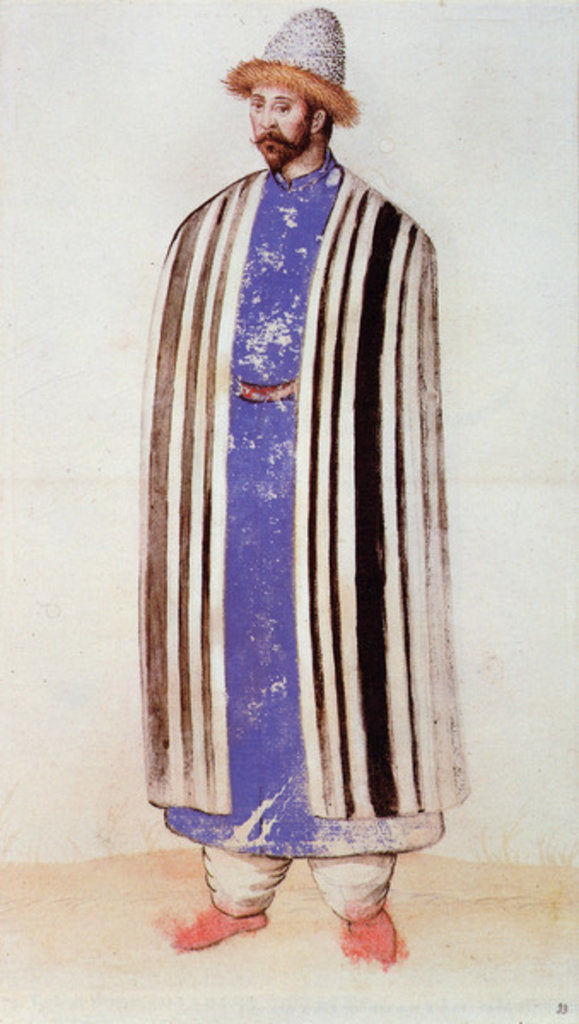 Detail of Tartar or Uzbek Man by John White