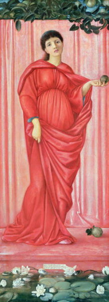 Detail of Autumn by Sir Edward Coley Burne-Jones