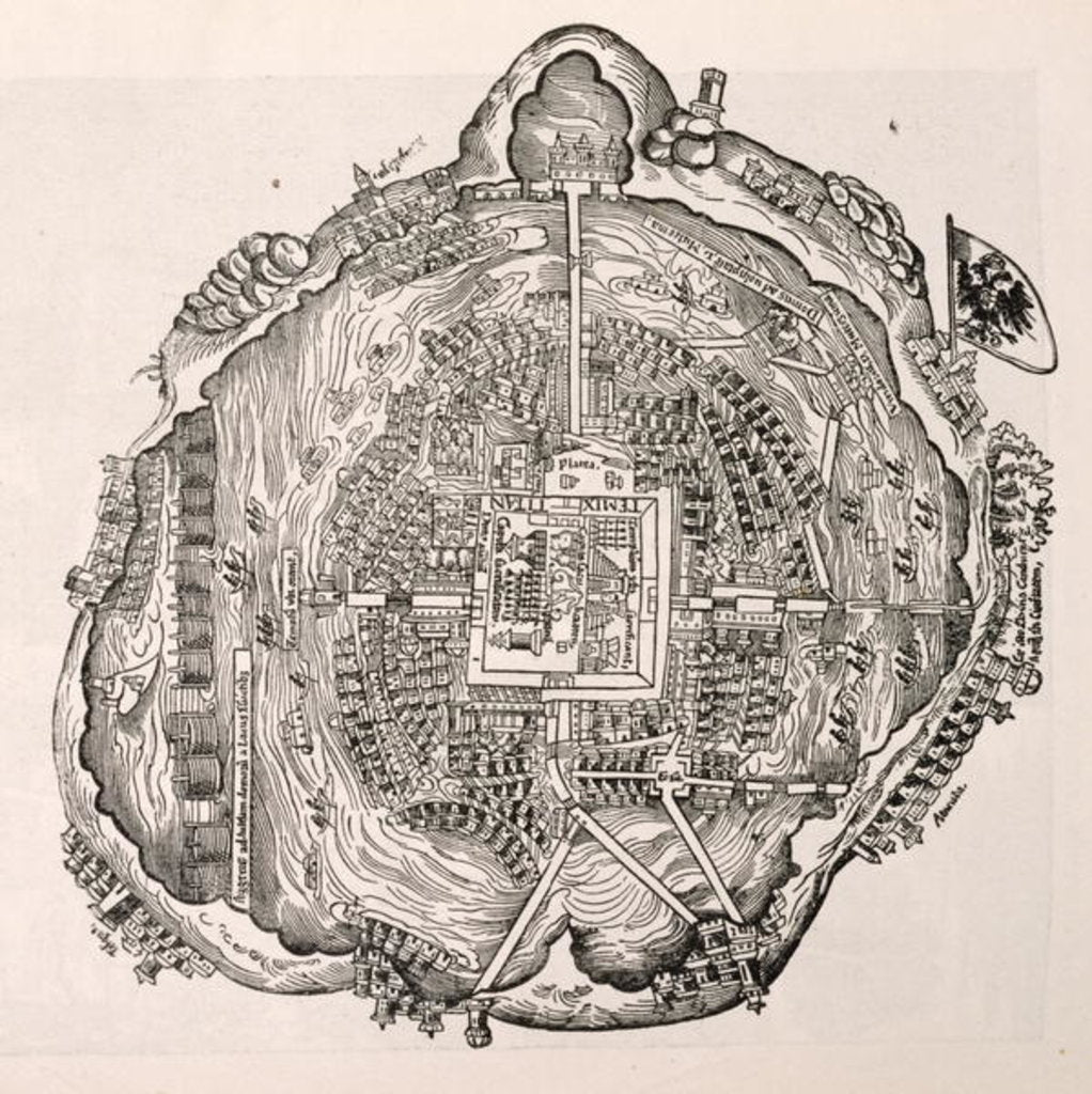 Detail of Mexico Before the Conquest by English School