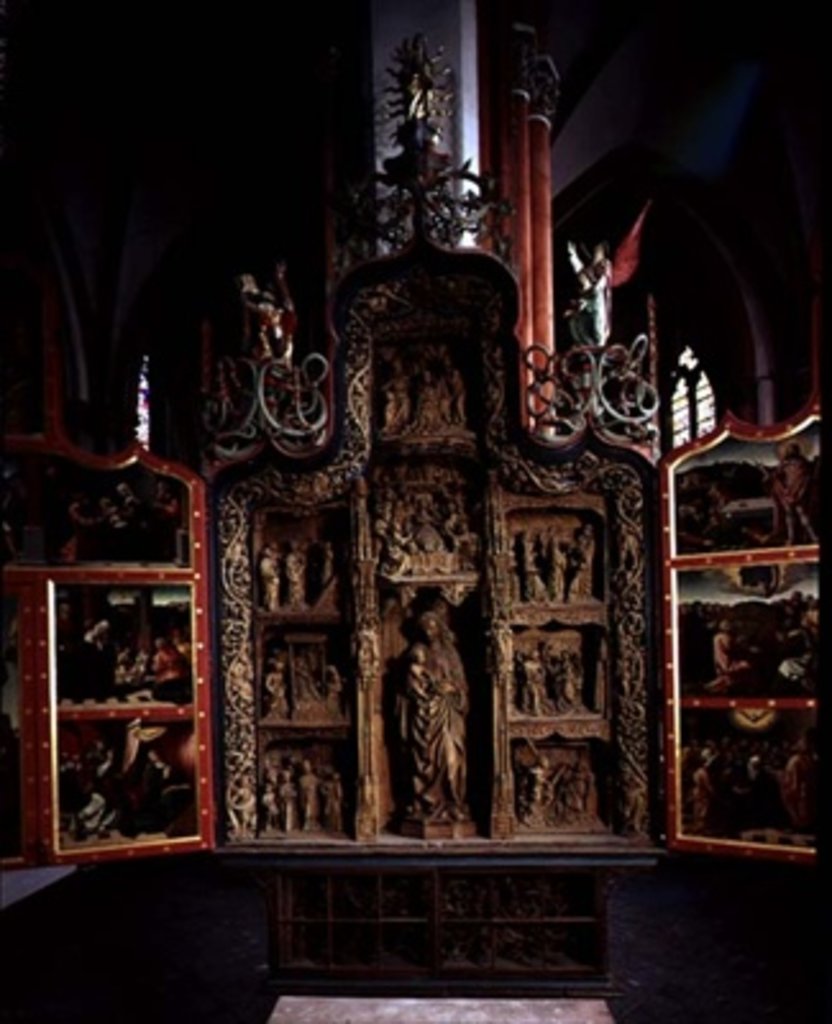 Detail of The Lady Altar, 1535 by Heinrich Douvermann