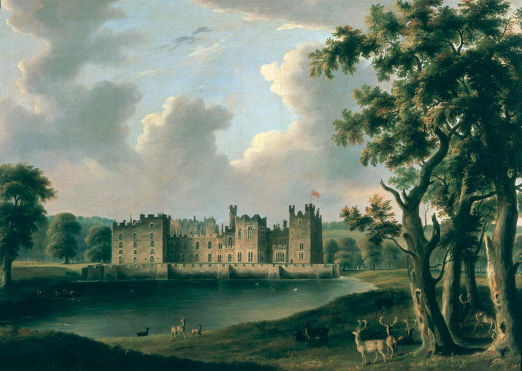 Detail of Raby Castle by James Miller