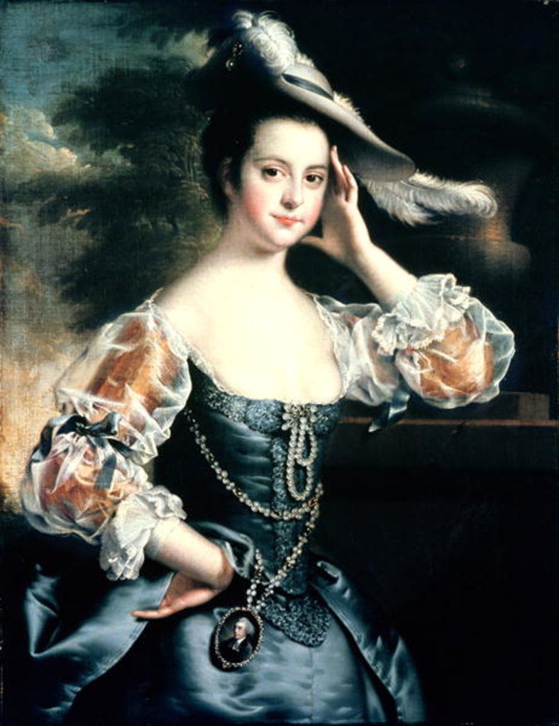 Detail of Susanna Hope by Joseph Wright of Derby