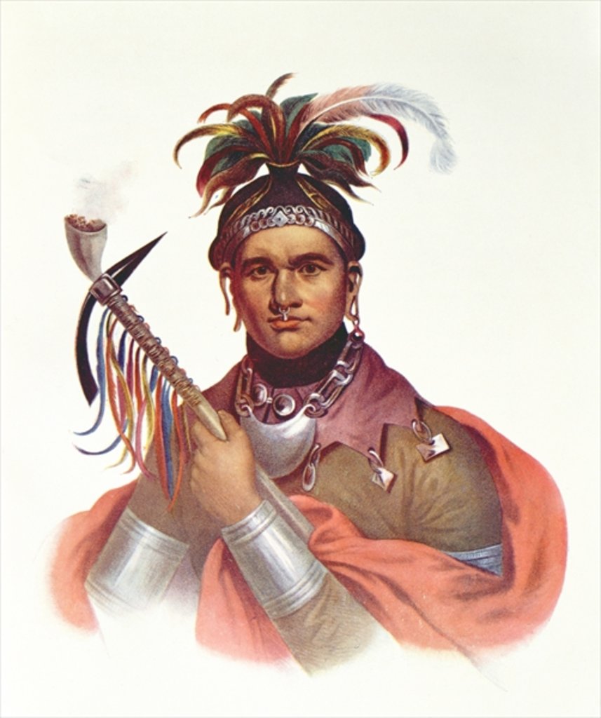 Detail of Ki-On-Twog-Ky or 'Complanter', a Seneca Chief, 1796 by F. Bartoli