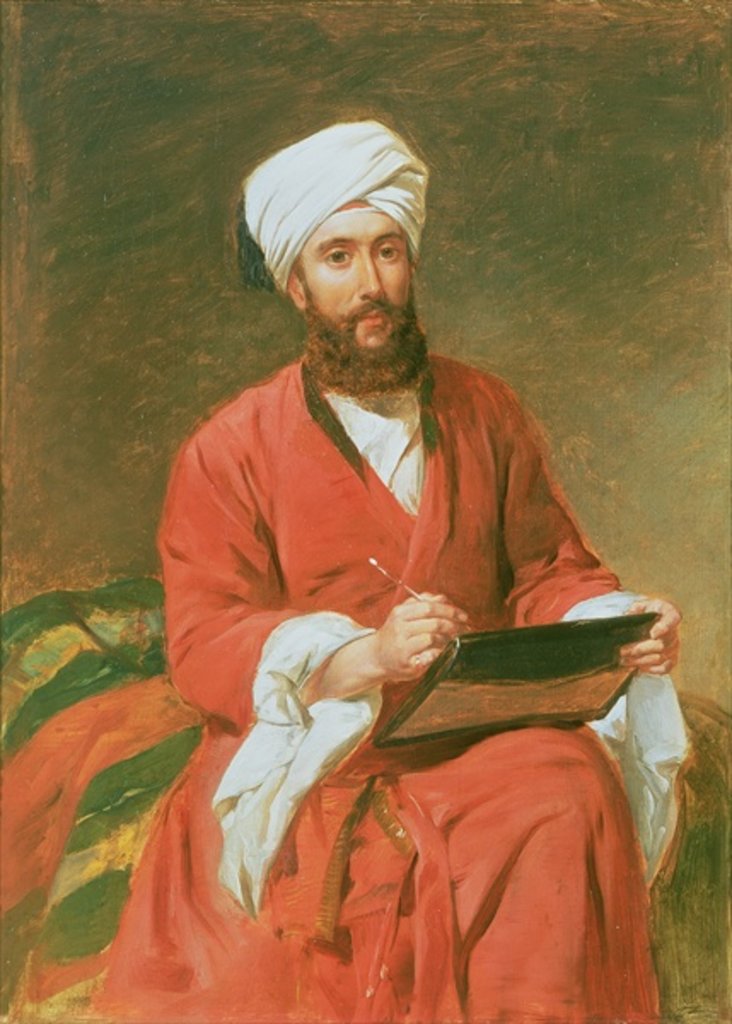 Detail of A Turkish Pasha by Frederick Goodall