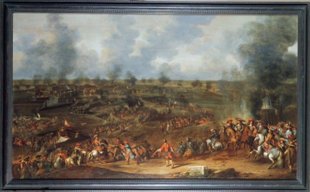 Detail of The Siege of Namur by Hendrick de Meyer