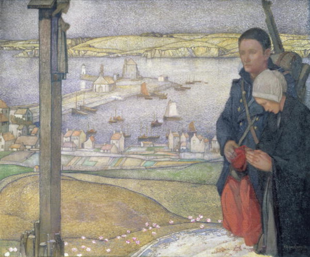 Detail of Brittany by Edward Reginald Frampton