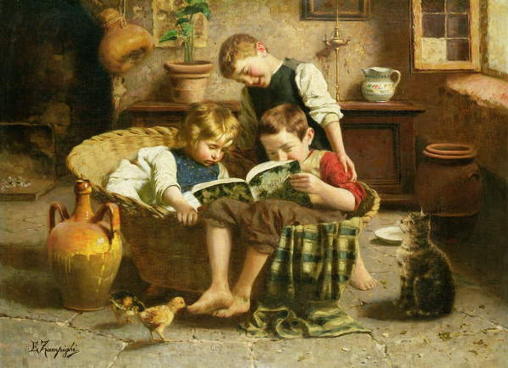 Detail of The Picture Book by Eugenio Zampighi